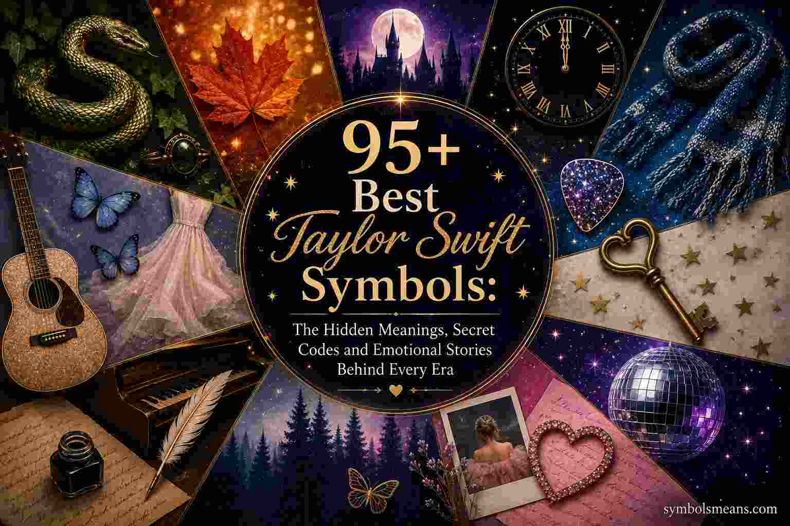95+ Best Taylor Swift Symbols: The Hidden Meanings, Secret Codes and Emotional Stories Behind Every Era