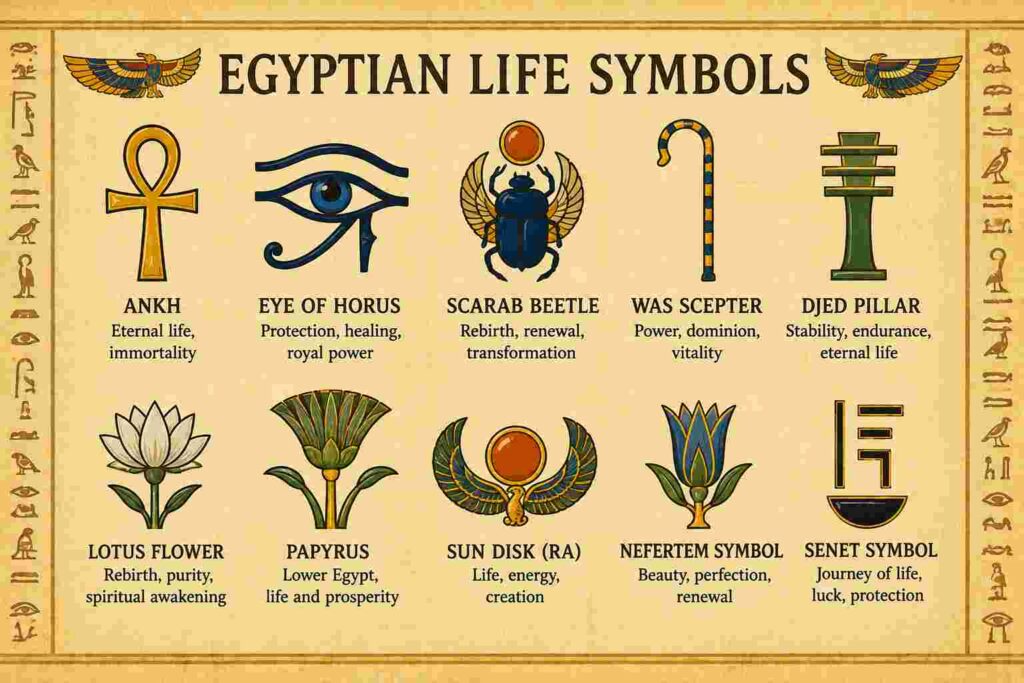 Egyptian Life Symbols