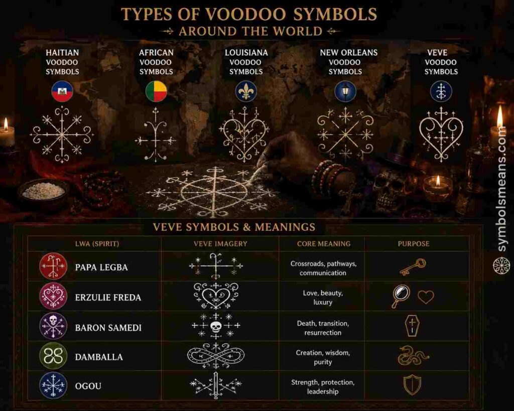 Types of Voodoo Symbols Around the World
