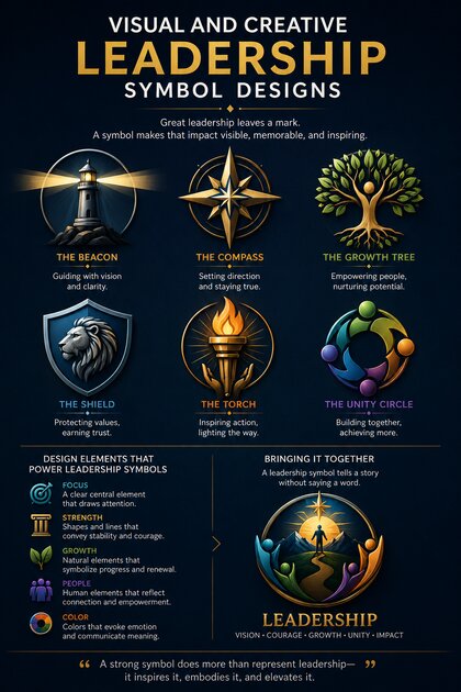 Visual And Creative Leadership Symbol Designs
