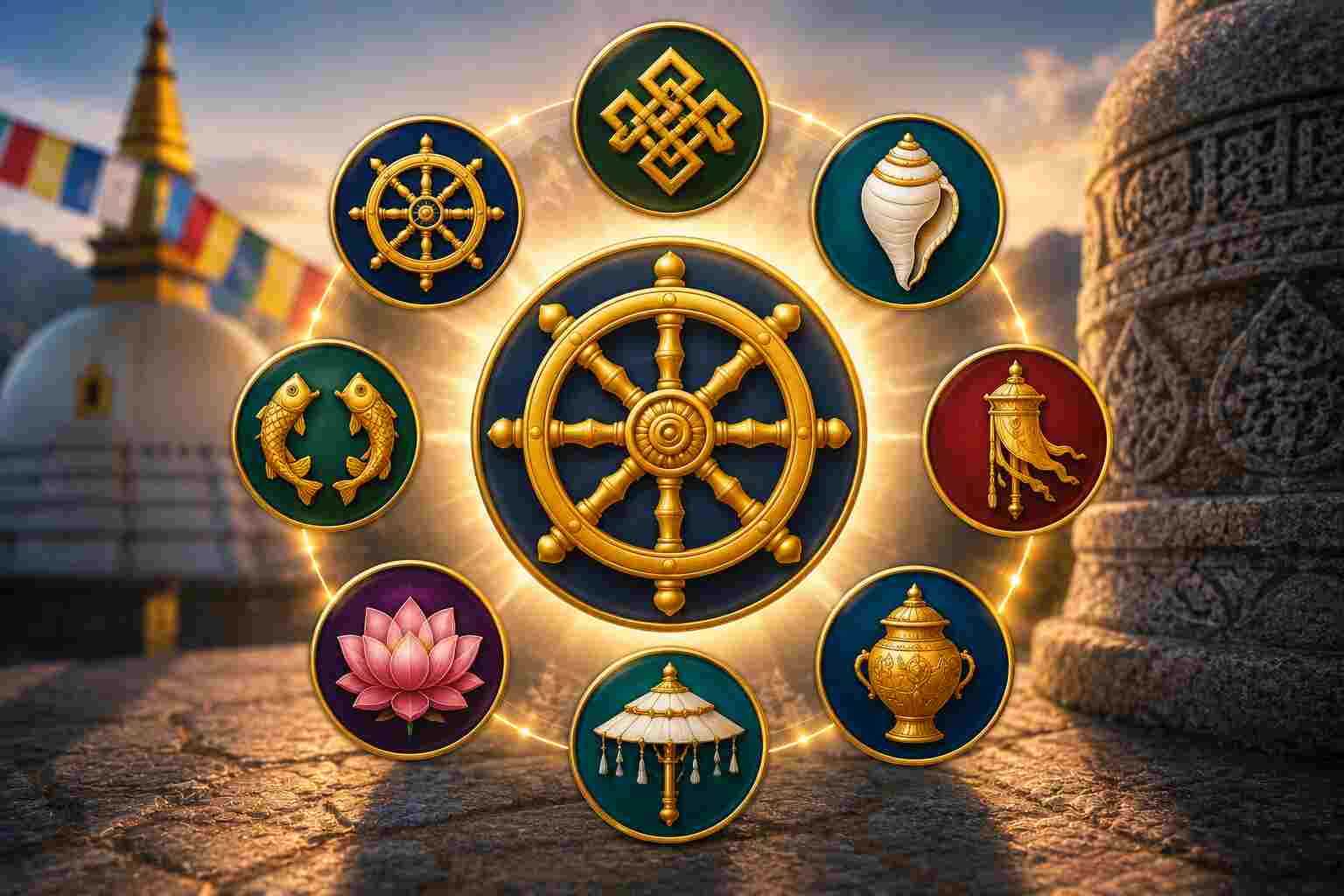 38+ Traditional Buddhist Symbols and Meanings Hidden Messages of Enlightenment, Protection and Inner Peace for 2026