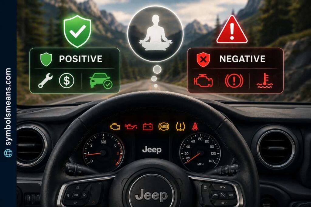 Spiritual and Dream Meaning of Jeep Dashboard Symbols